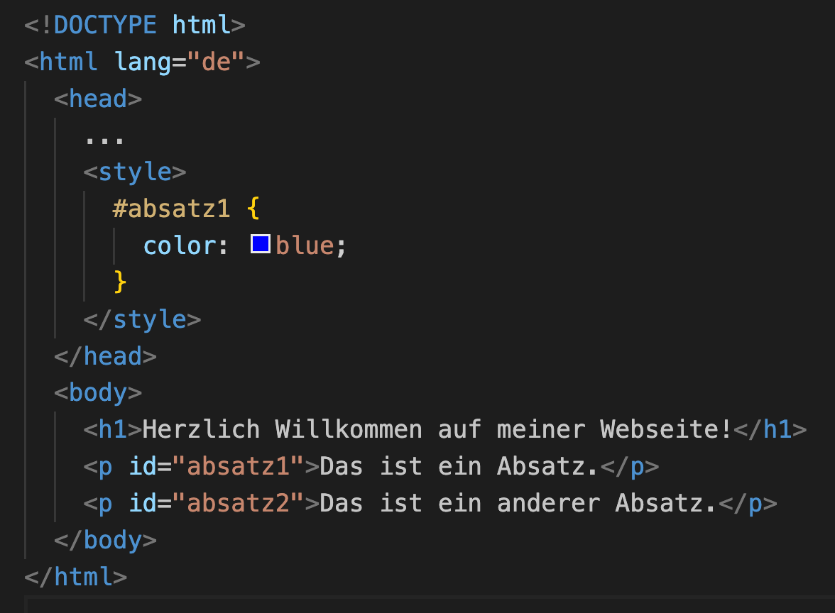 CSS ID